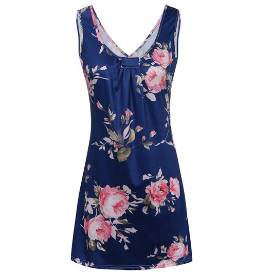 florales sommerkleid für Frauen