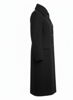 Damen Wintermantel mit Knopfleiste und Kragen