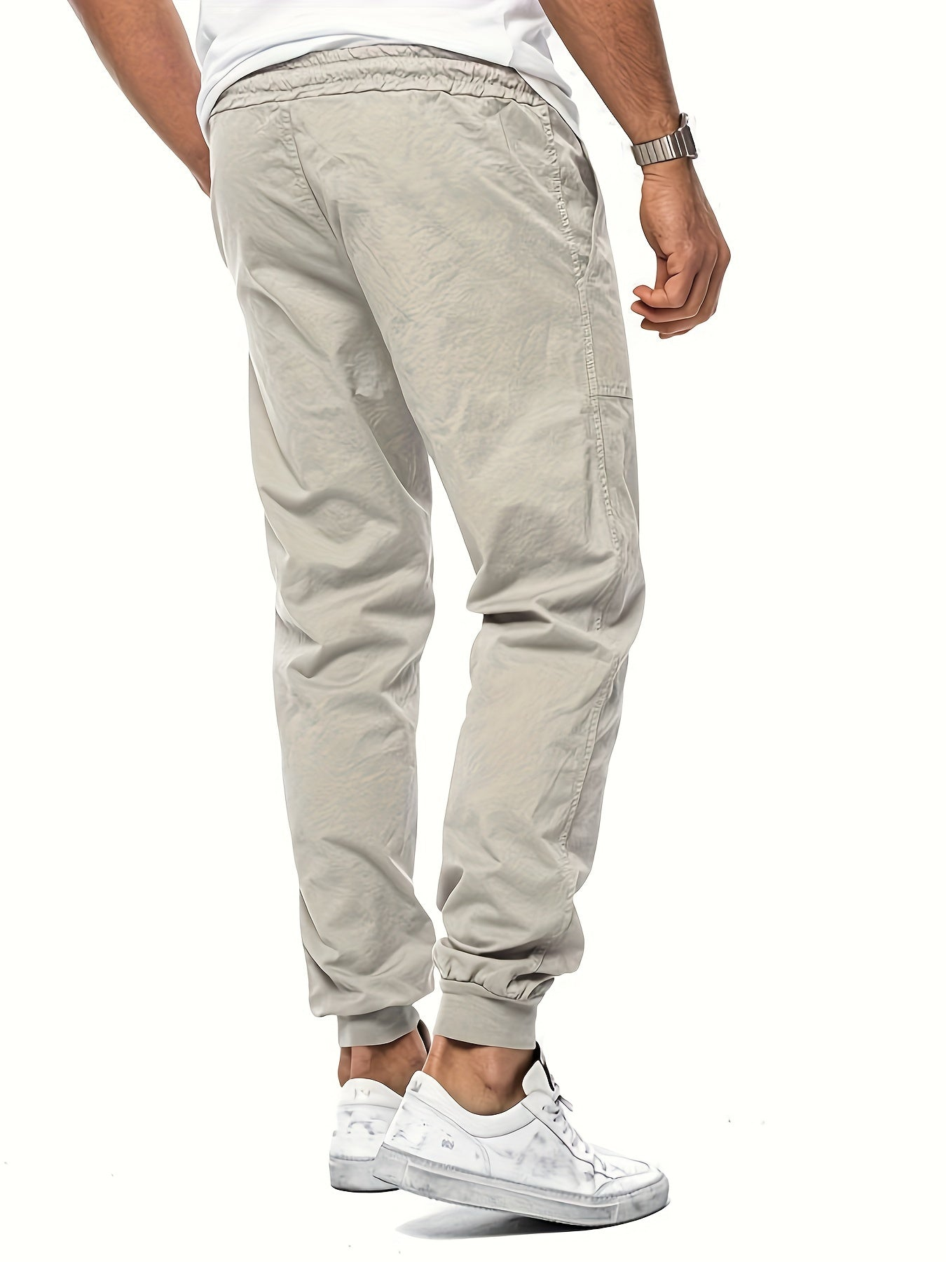 Trainingshose mit Kordelzug und Taschen für Herren