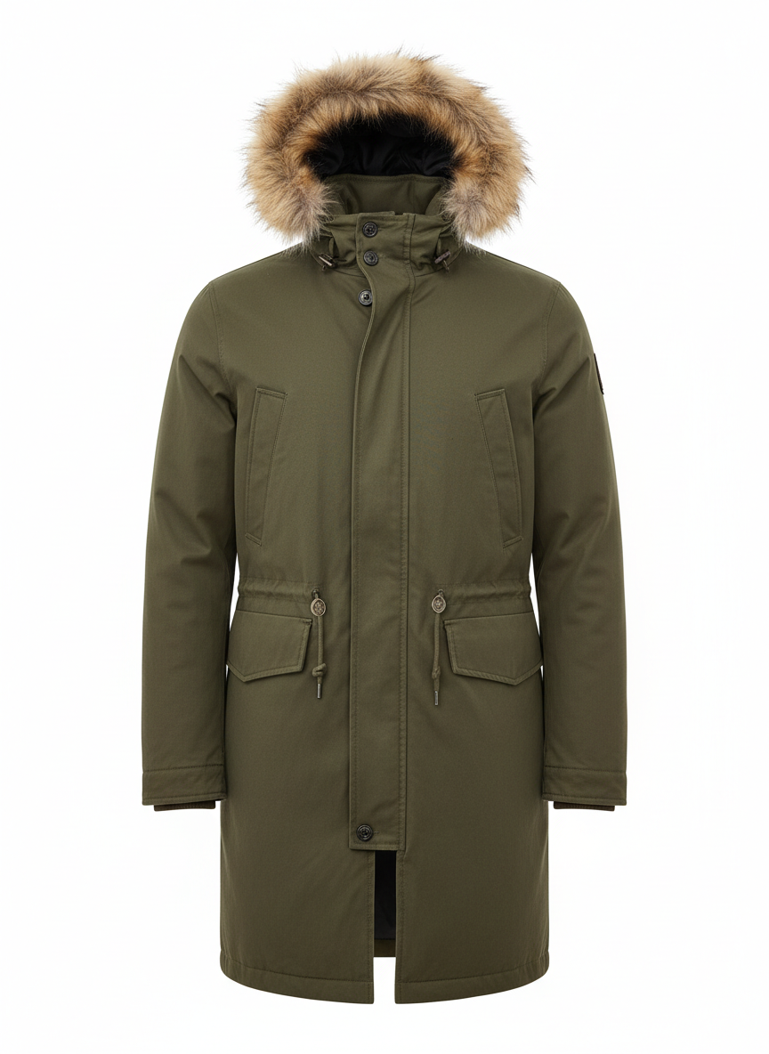 Herren-Mantel für wechselnde Wetterbedingungen